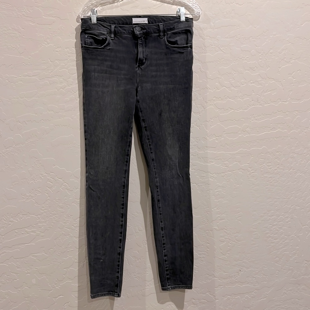 LOFT Grey Denim Leggings